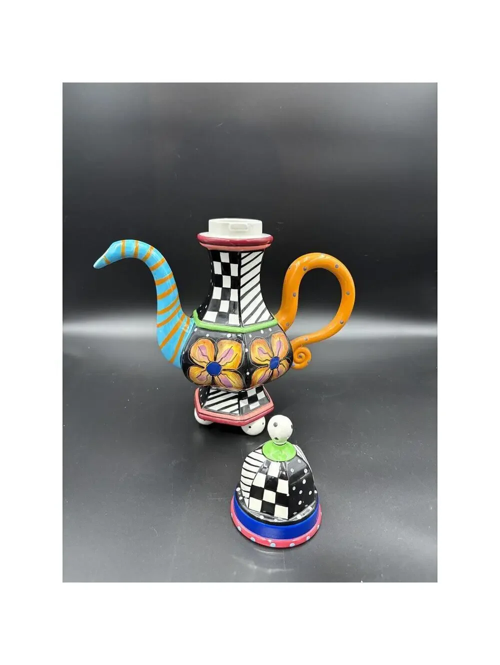 Studio Designworks Prospero Teapot, Whimsical Ceramic, (Discontinued)